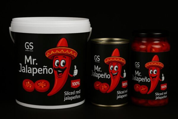 Sliced Red Jalapeno Pepper