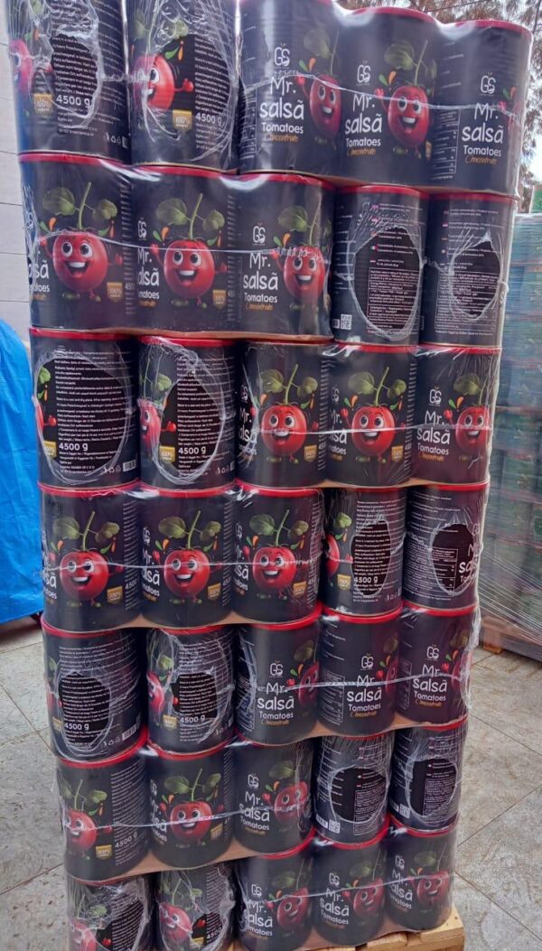 Canned tomato concentrate 4500g