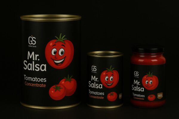 Canned tomato concentrate 4500g