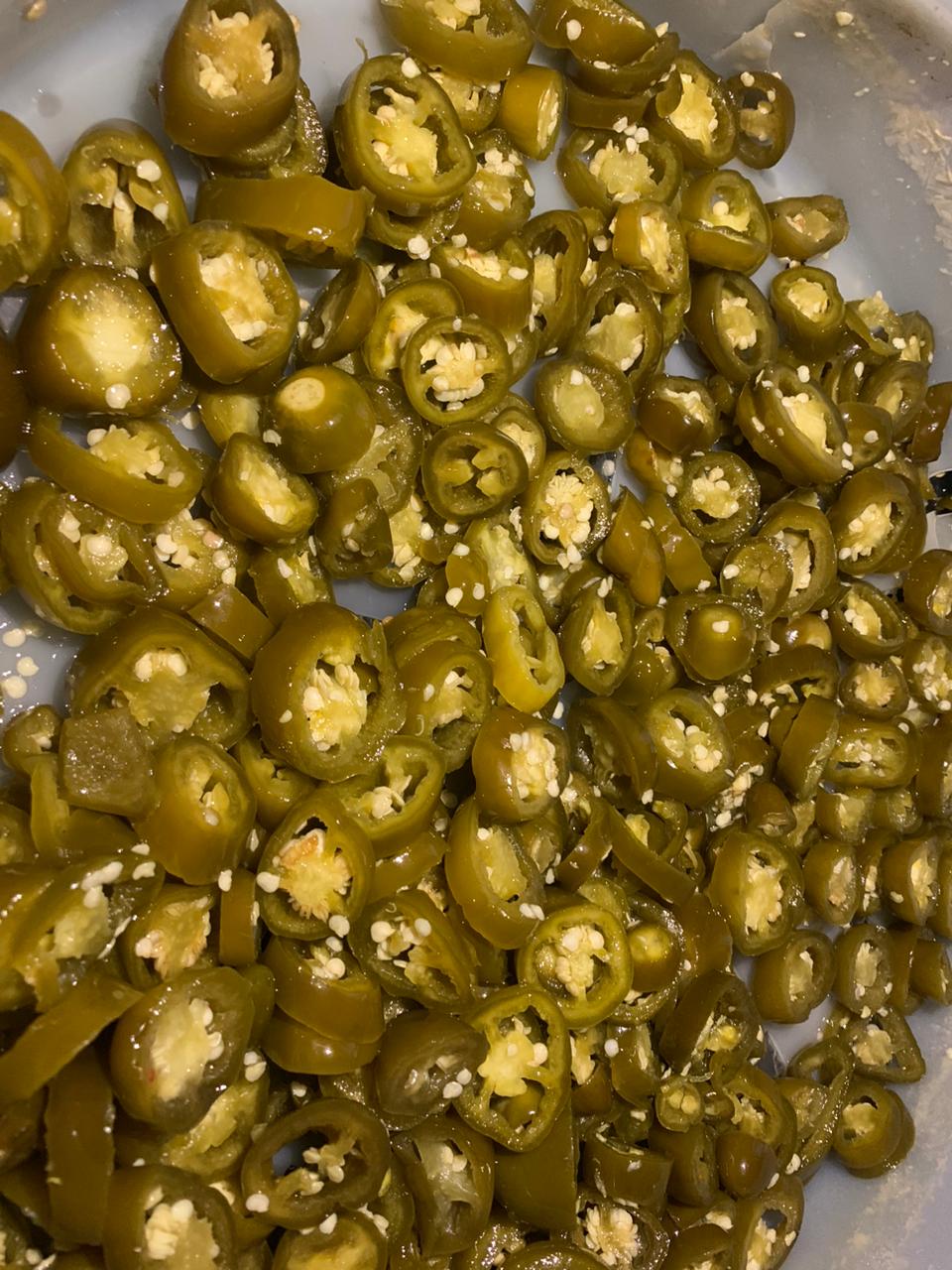 1 Sliced Green Jalapeno Pepper