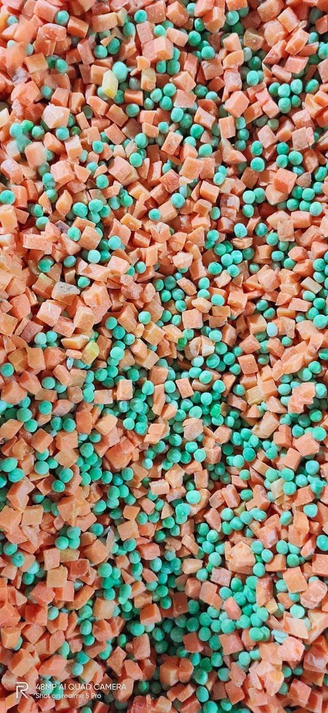 Frozen peas with carrots