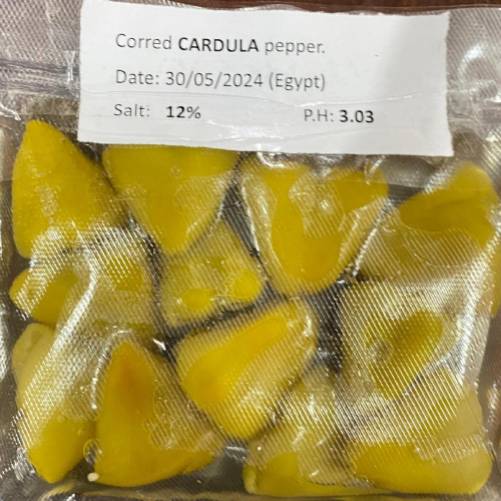 Carduola peppers yellow